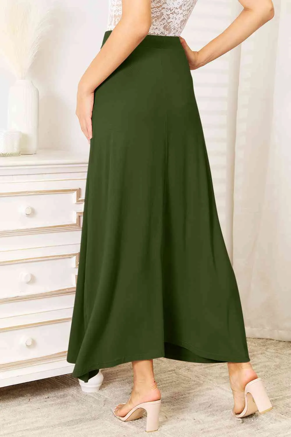 Full Size Soft Rayon Skirt