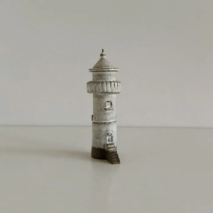 Ceramic Lighthouse Ornament