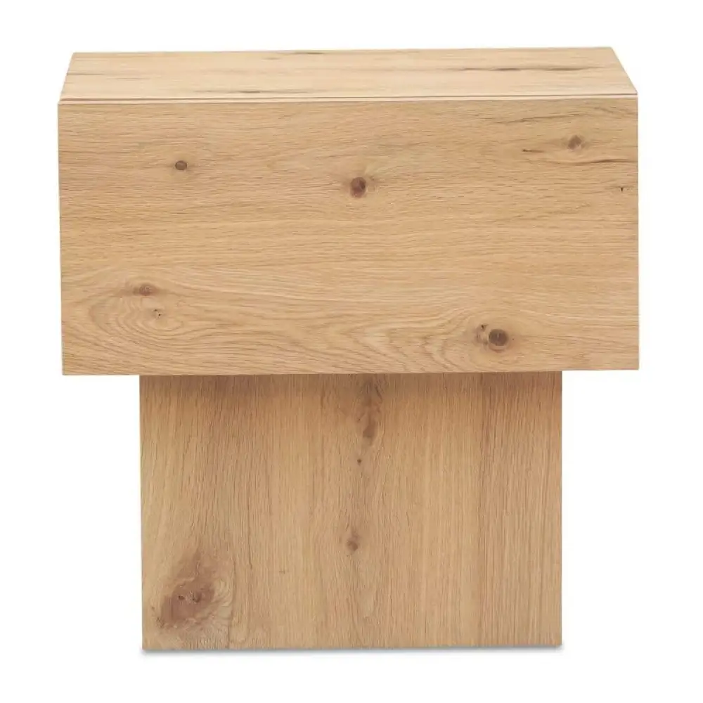 Classic Curved Refined Storage Nightstand