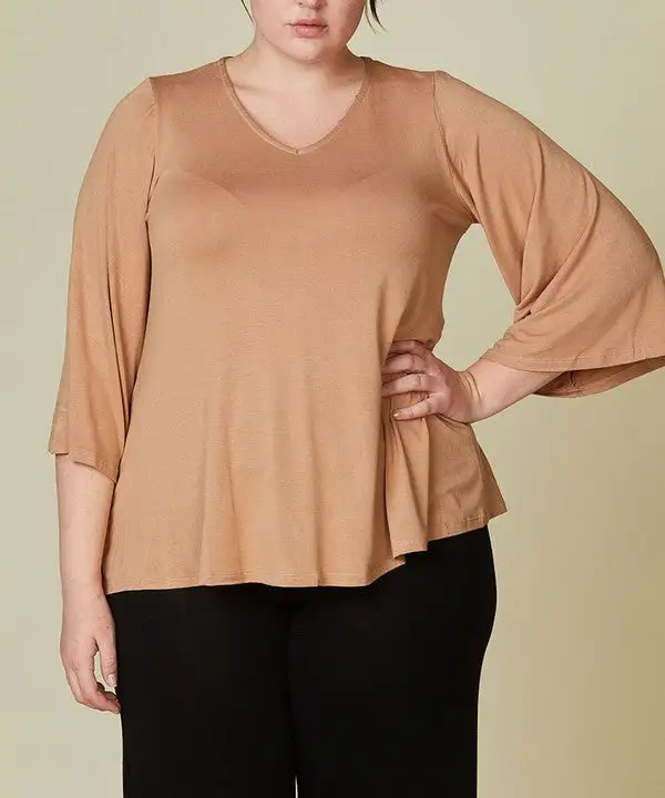 Bamboo Curvy Top