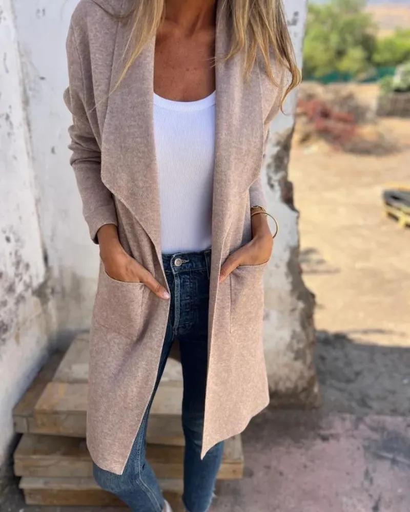 Longline Knit Cardigan