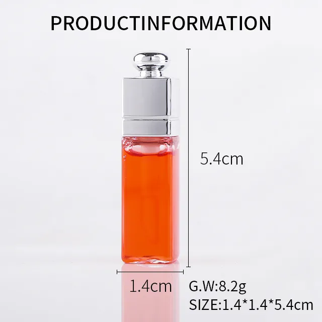 Vegan Color Changing Plumping Tinted Lip Oil Gloss Tube