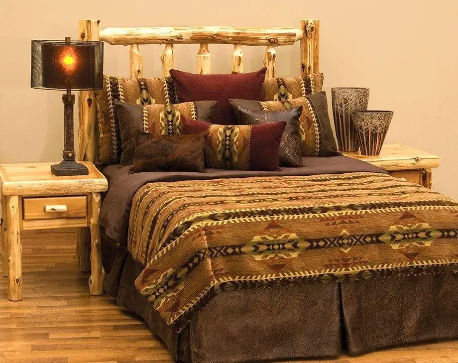 Chenille Geometric Duvet Set