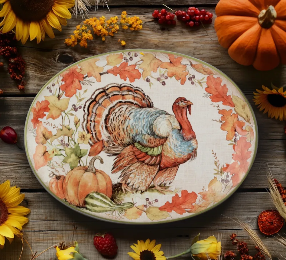 Oval Turkey Platter