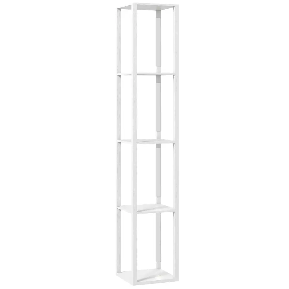 Streamlined Dimmable LED Shelf Standing Floor Lamp