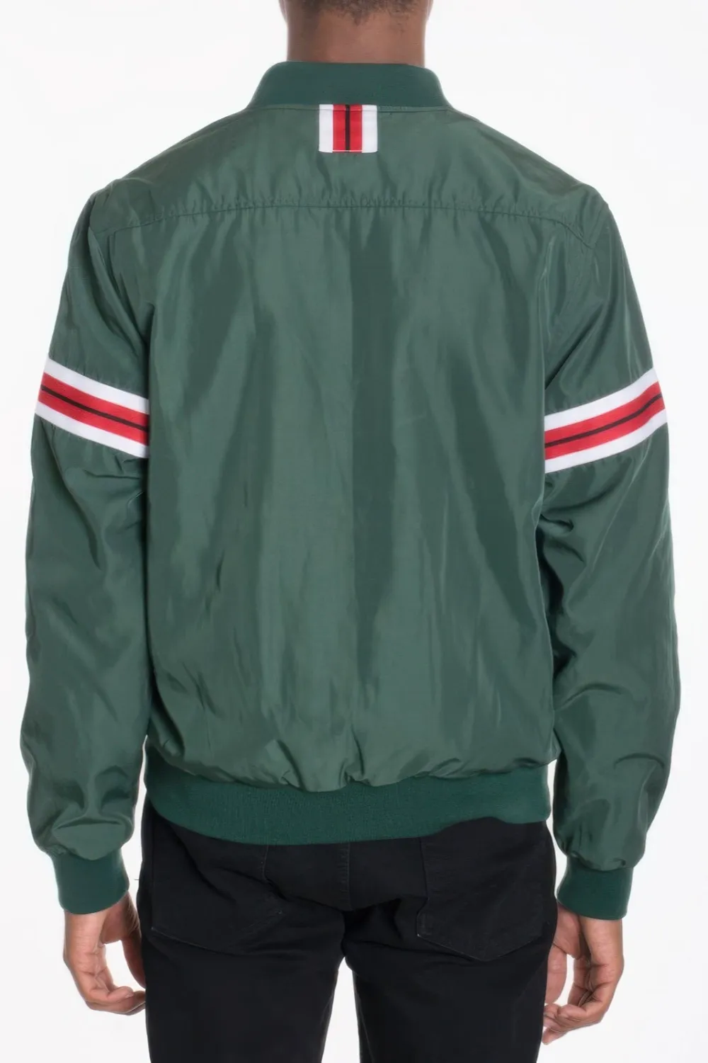 Woven Taped Bomber Jacket