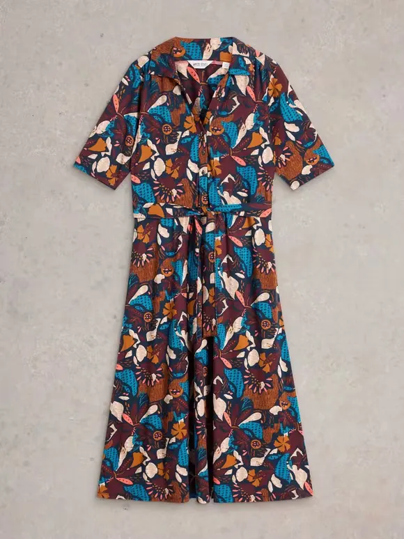 Jersey Midi Dress