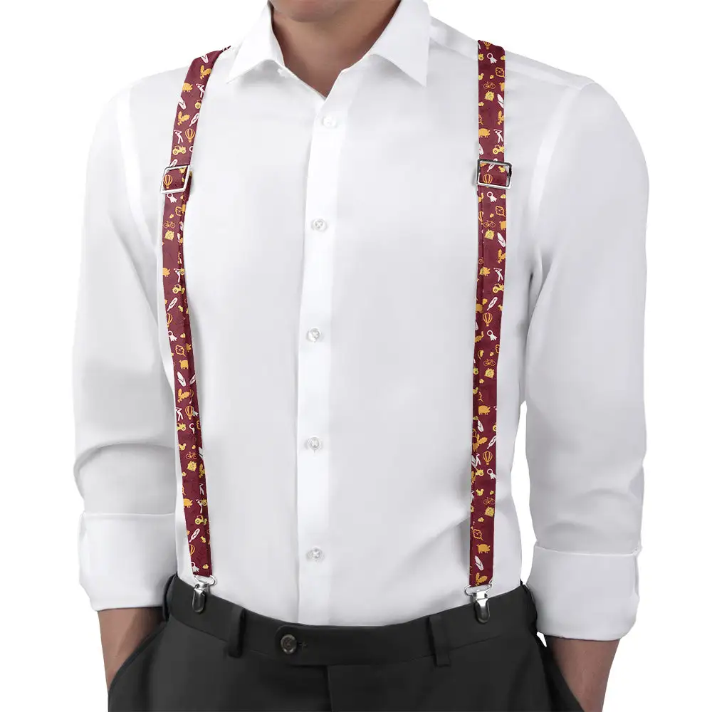 Folk Emblem Suspenders