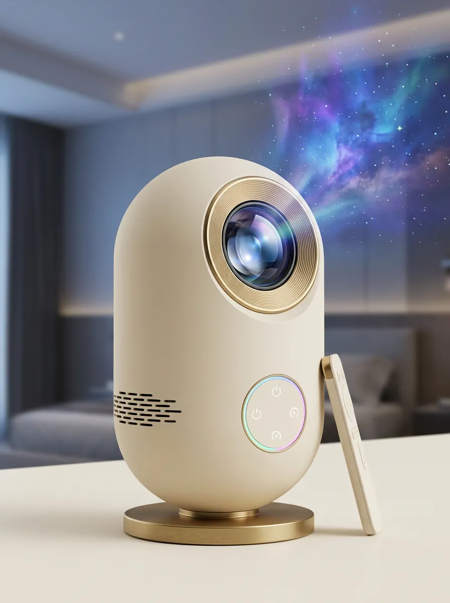 Portable Galaxy Nebula Projector Night Light
