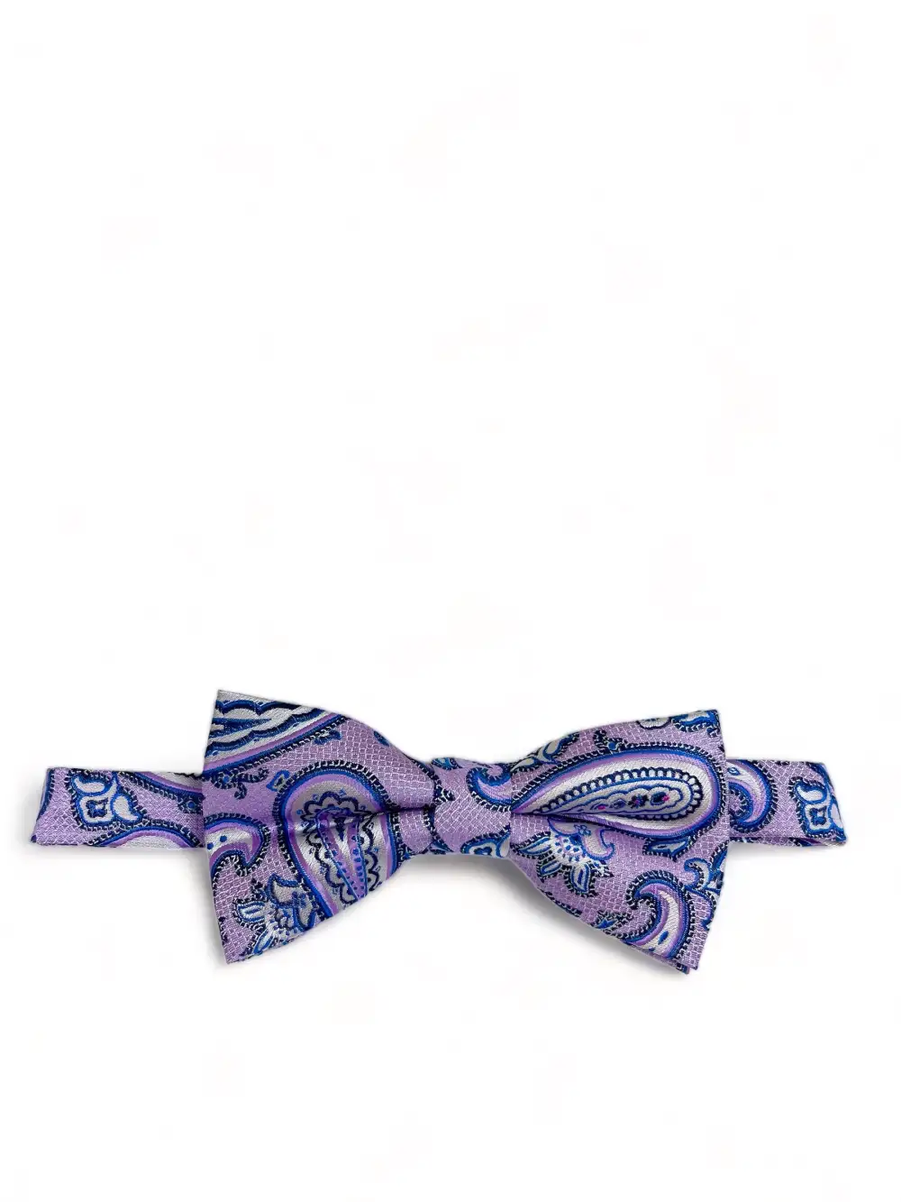 Dapper Understated Paisley Polyester Bow Tie