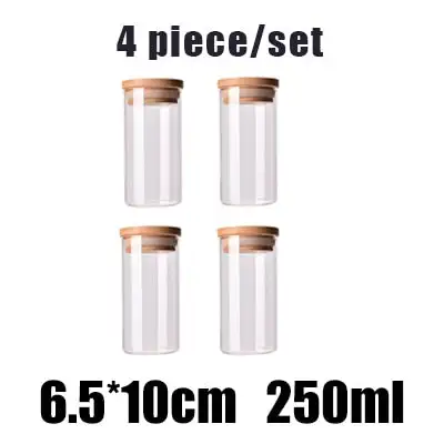 Wooden Glass Fridge Kitchen Storage Organizer