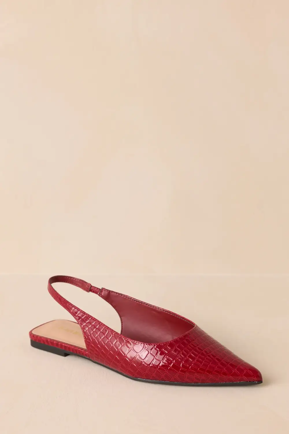Slingback Leather Casual Shoes