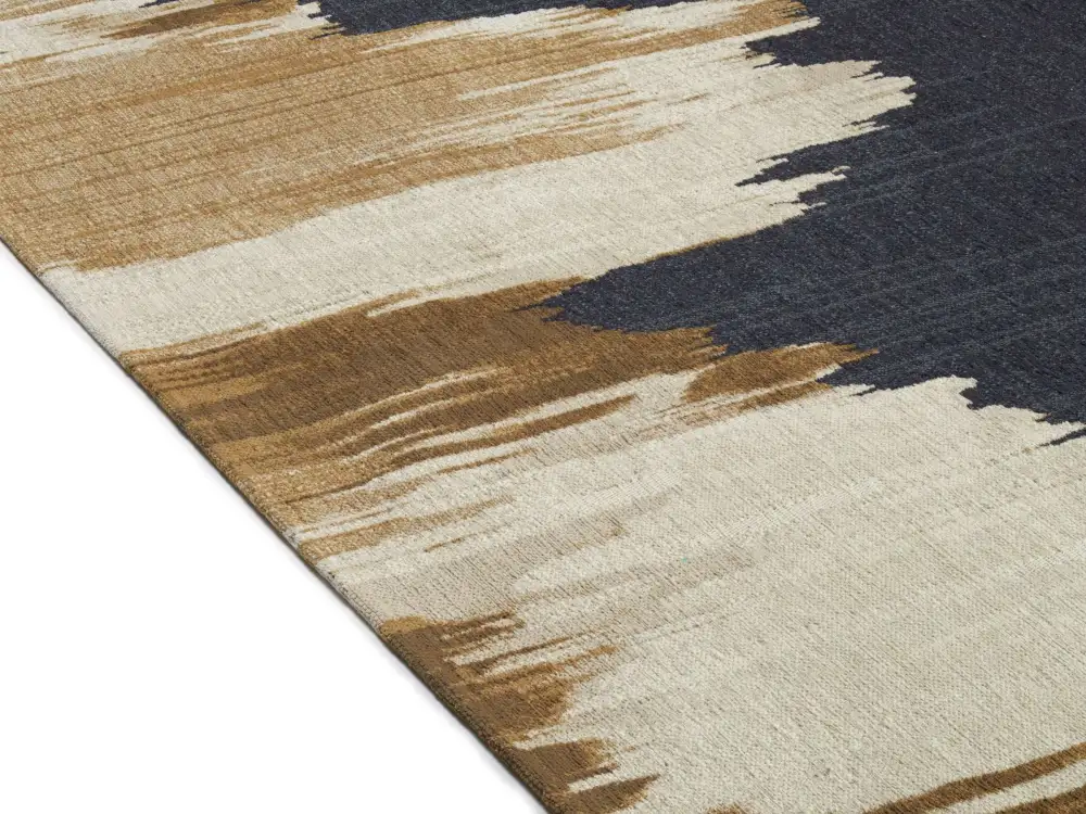 Polyester Contemporary Textured Balanced Area Rug
