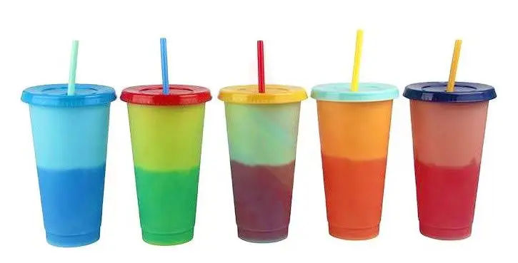 Solid Color Change Cold Cup