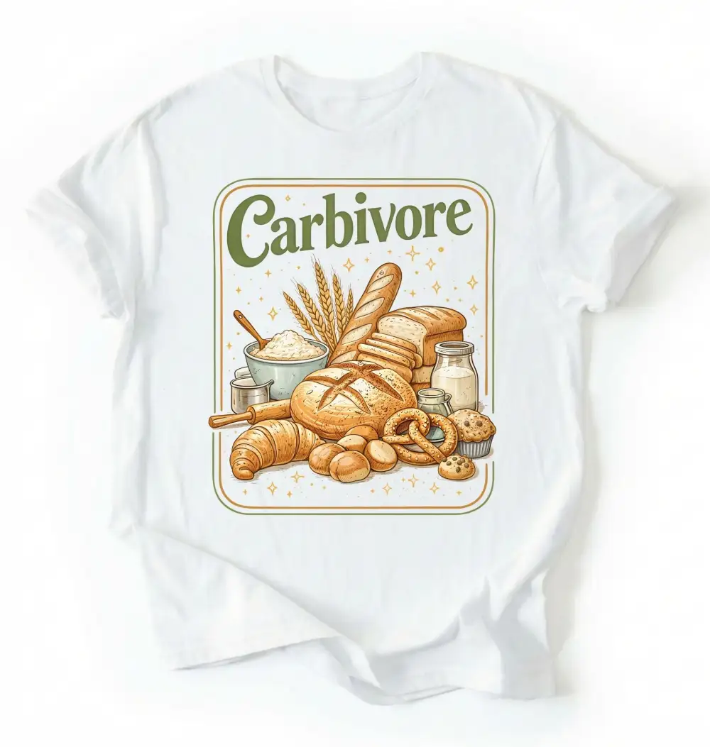Carbivore Baking Graphic Cotton Tee