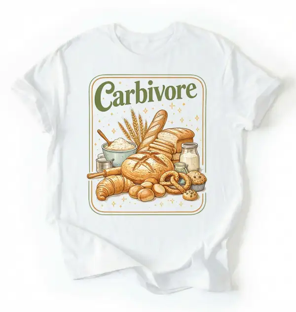Carbivore Baking Graphic Cotton Tee