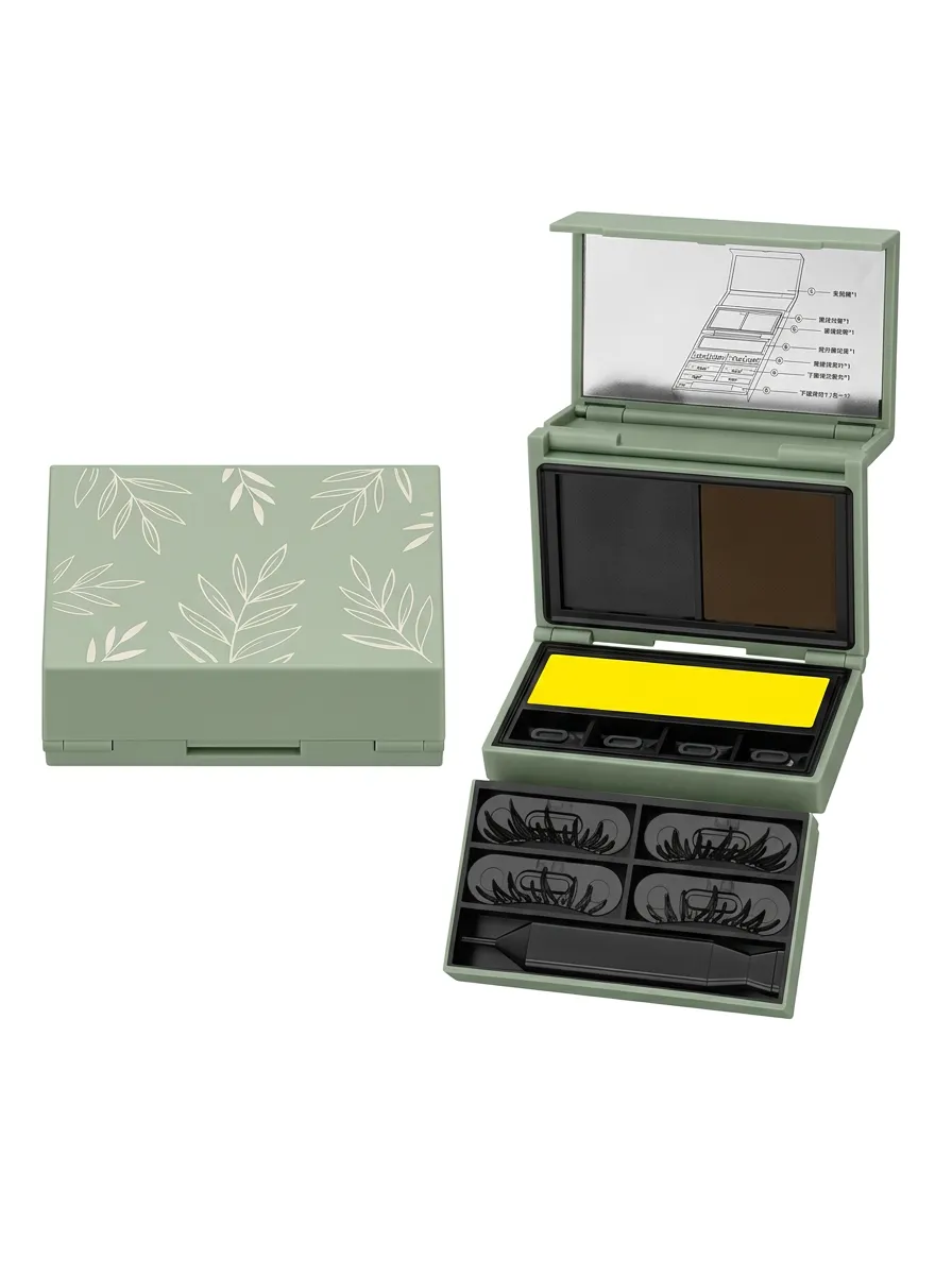 Botanical Leaf Eye Makeup Stamp Set