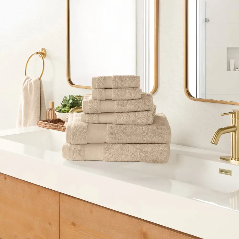 Ultra Soft % Cotton Bath Towel Set Complete