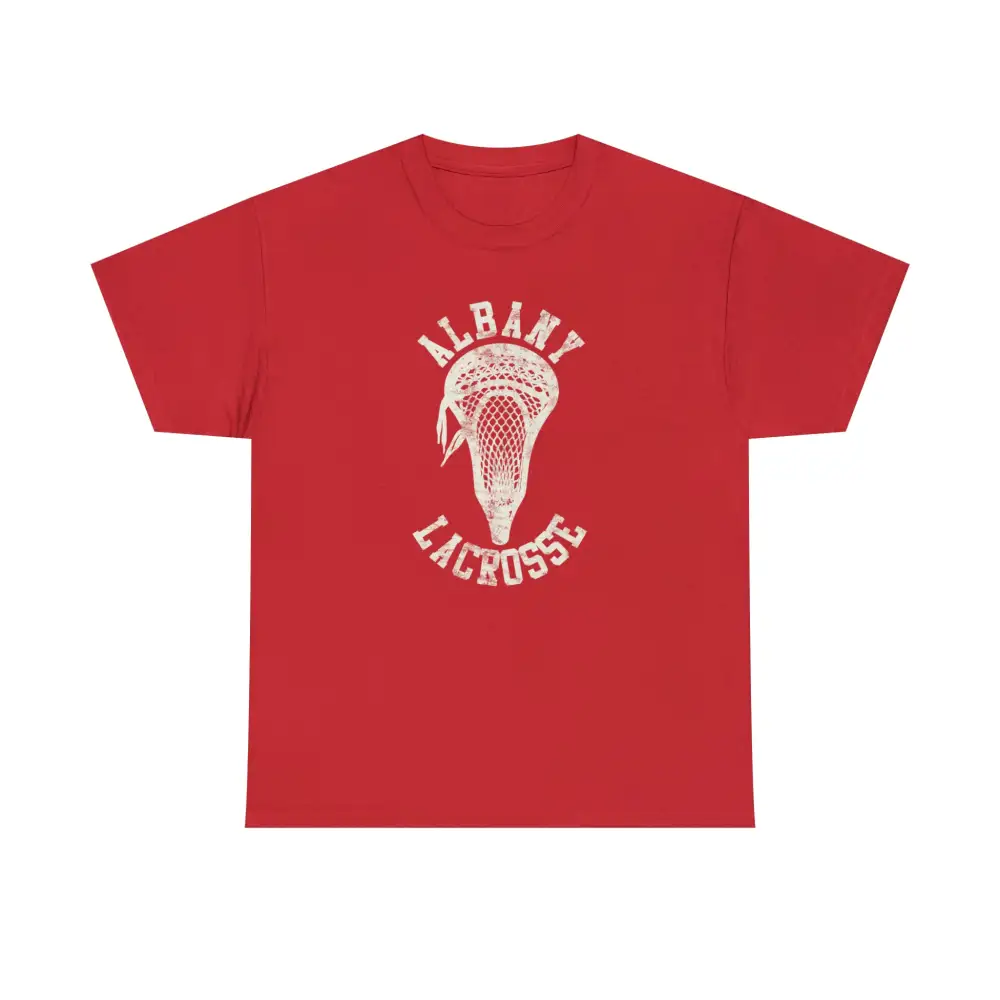 Albany Lacrosse With Vintage Lacrosse Head Shirt