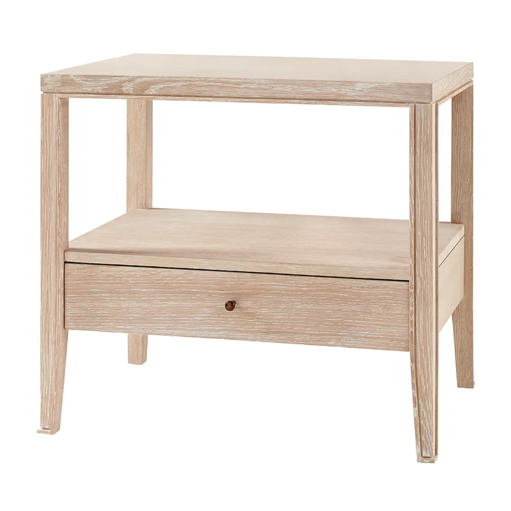Structured Drawer Storage Side Table