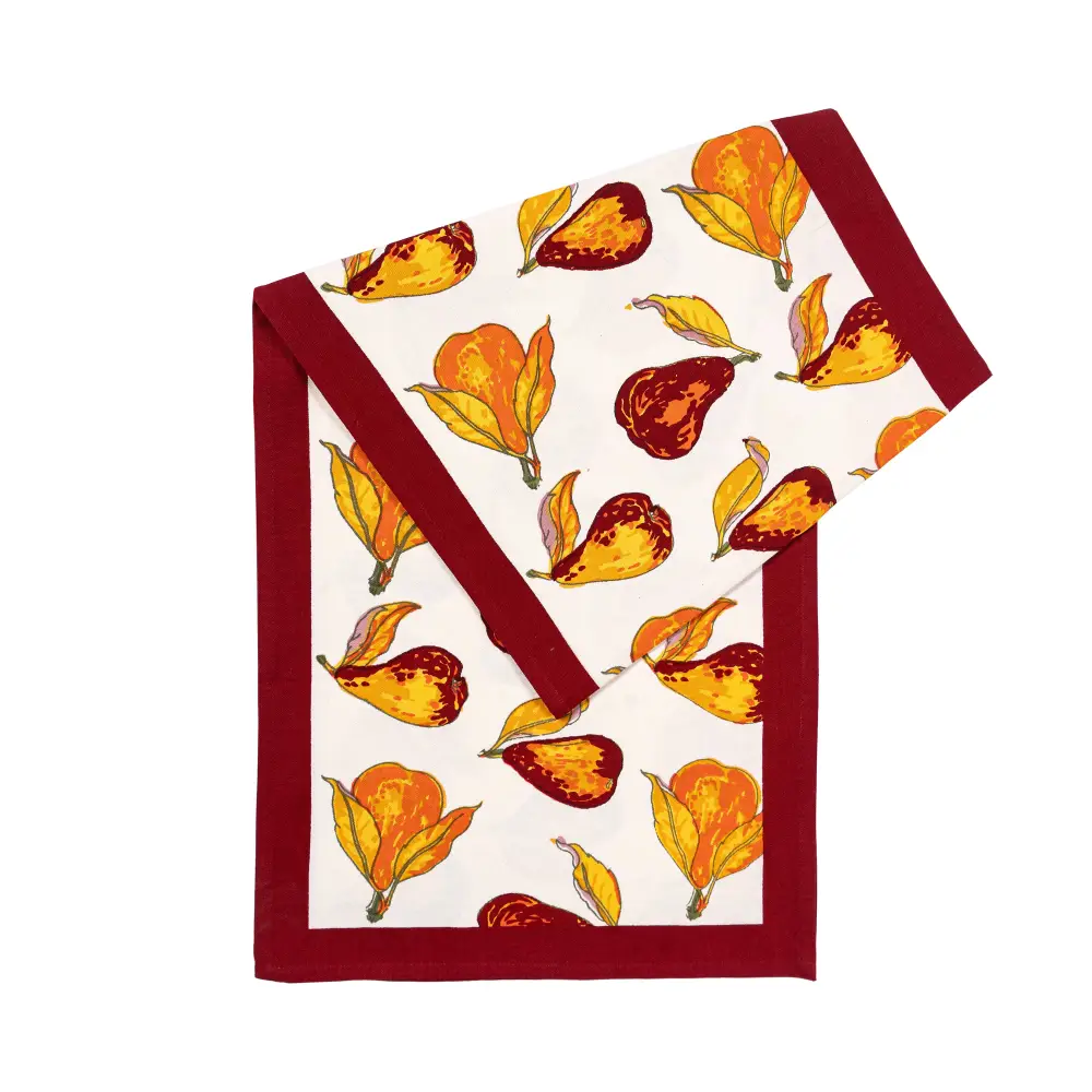 Classic Pear Orchard Table Runner