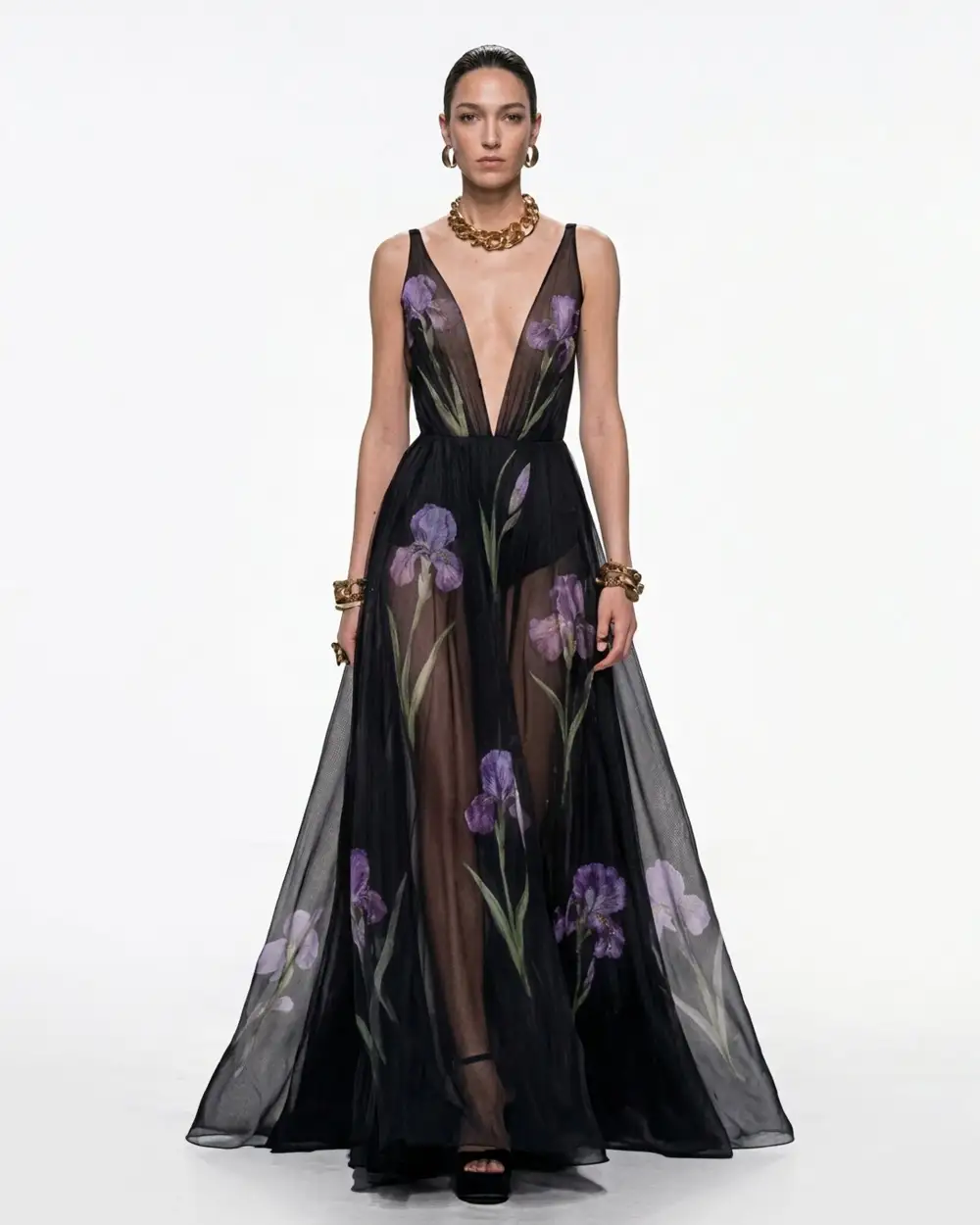 sheer-floral-print-maxi-dress