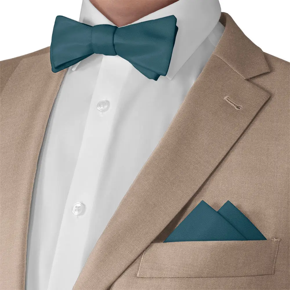 Sophisticated Tailored Solid Pocket Square