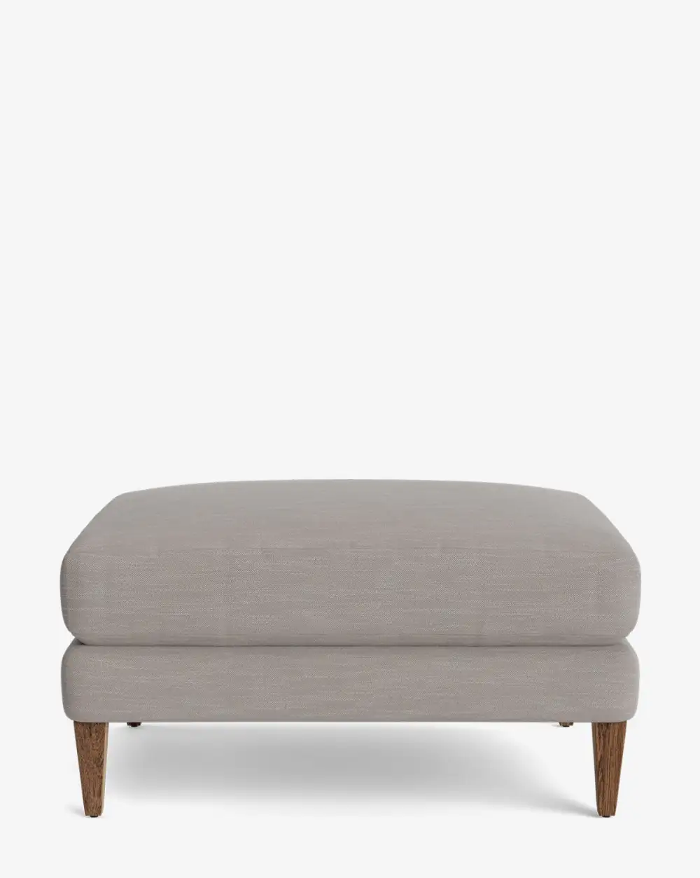 Modern Oak Ottoman