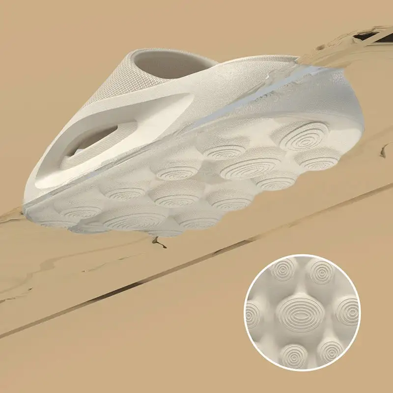 Simple Platform Comfort Slippers