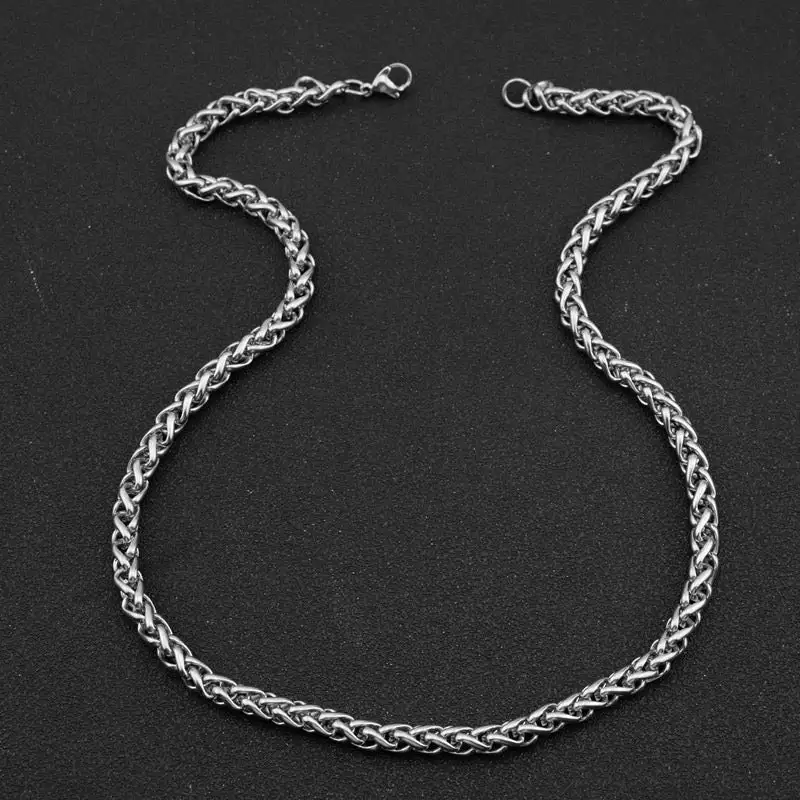 Chic Stainless Steel Chain Statement Fashion Necklace