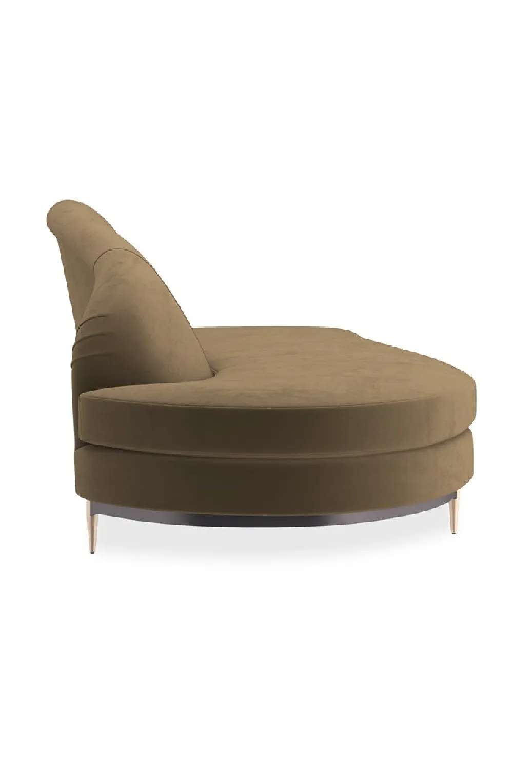 Contemporary Sectional Velvet Sectional Sofa