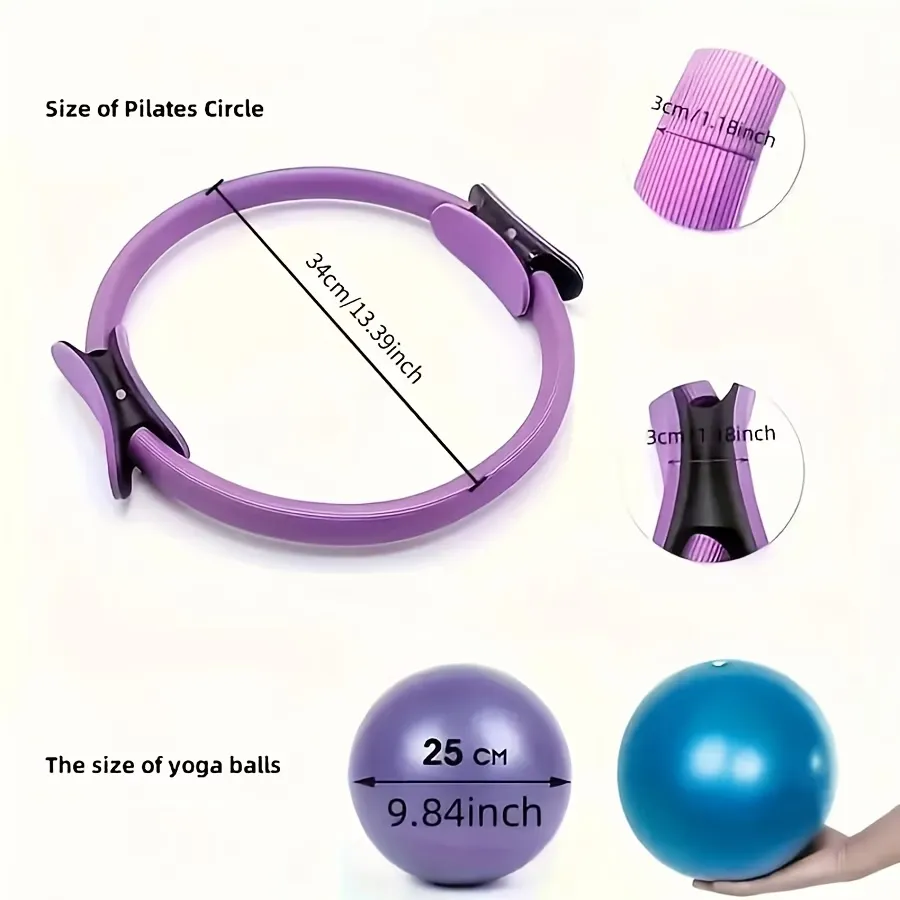 Pilates Ball & Ring Set