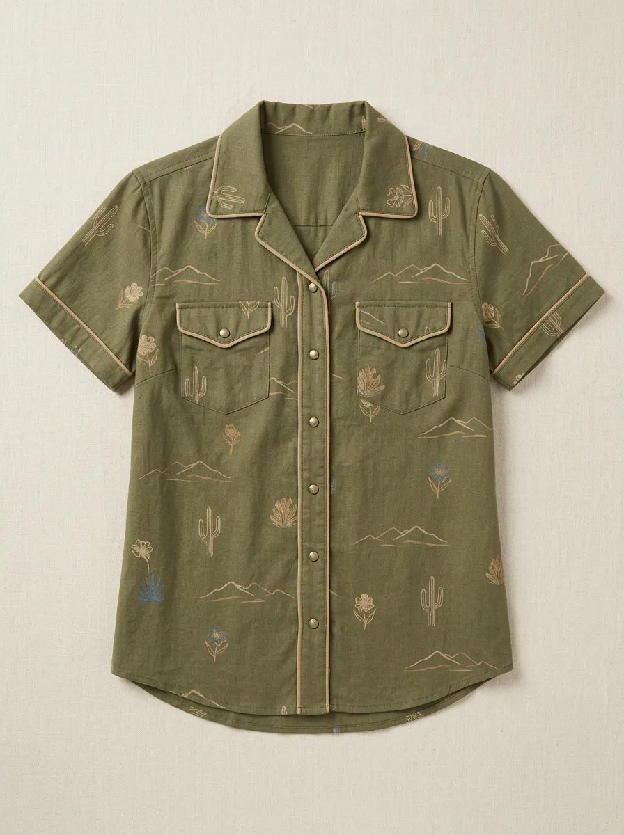 Mountain Western Short Sleeve Shirt
