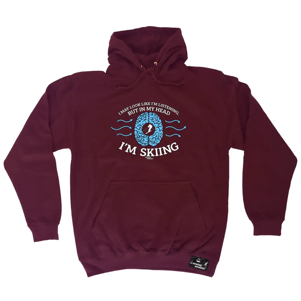 Ski Listening Graphic Hoodie