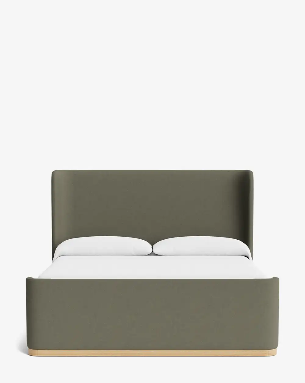 Upholstered Wood Bed