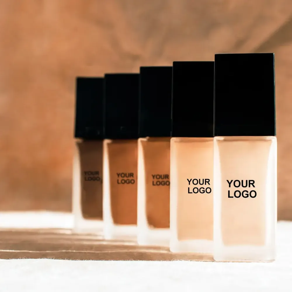 Full Coverage Makeup Skin Tint Matte Finish Waterproof Liquid Foundation
