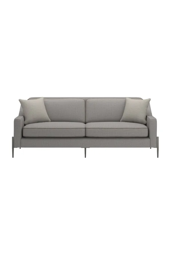 Modern Wool-Blend Sofa