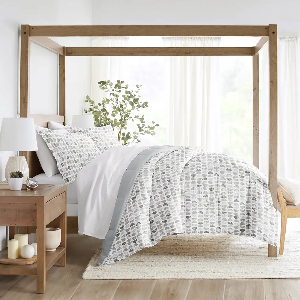 Moonlight Stars Reversible Down Alternative Comforter Set