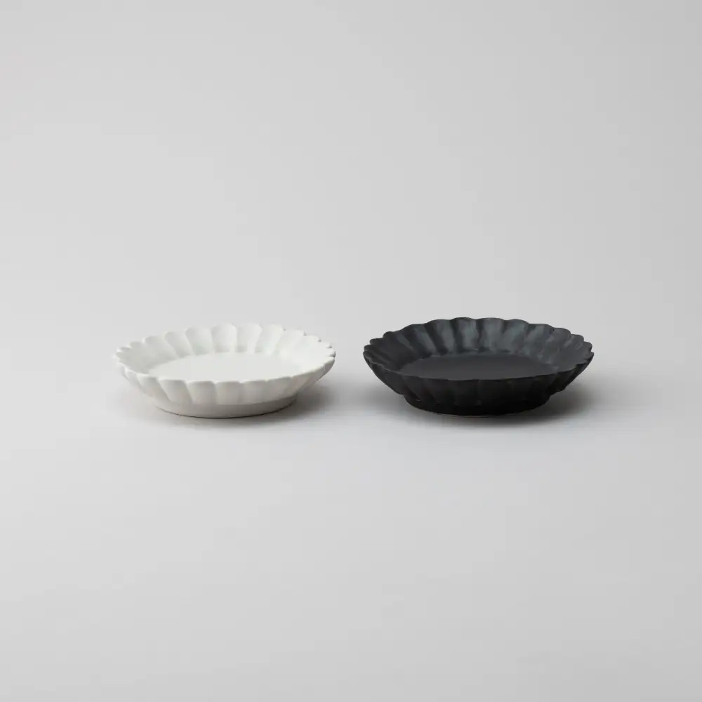 Chrysanthemum Chrysanthemum-Shaped Floral Sauce Plate