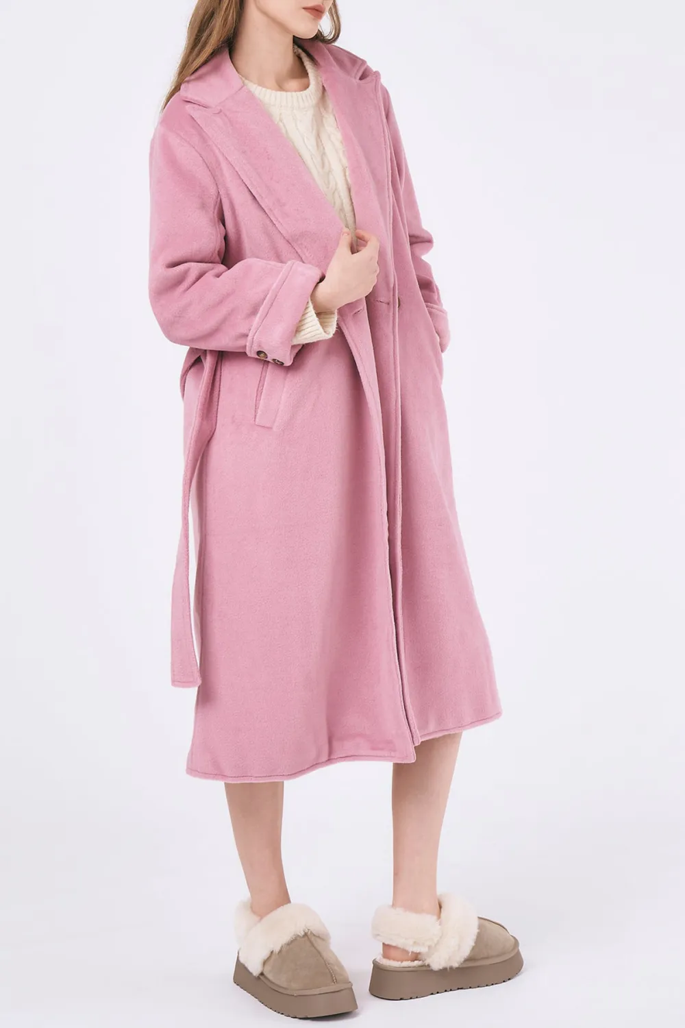 Belted Long Coat