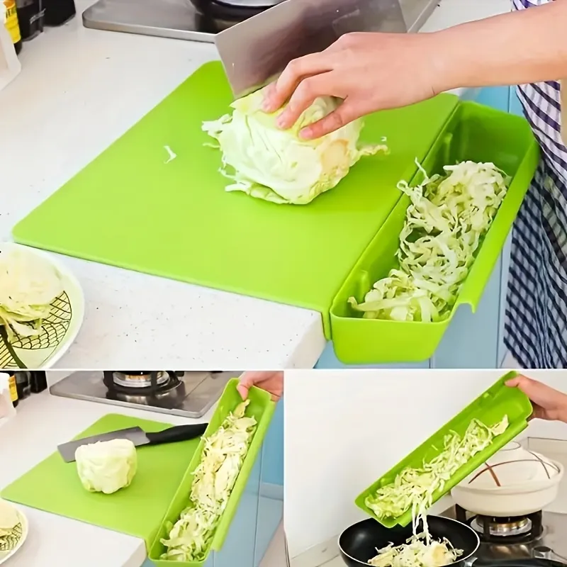 Multi-Function Cutting Board with Tray