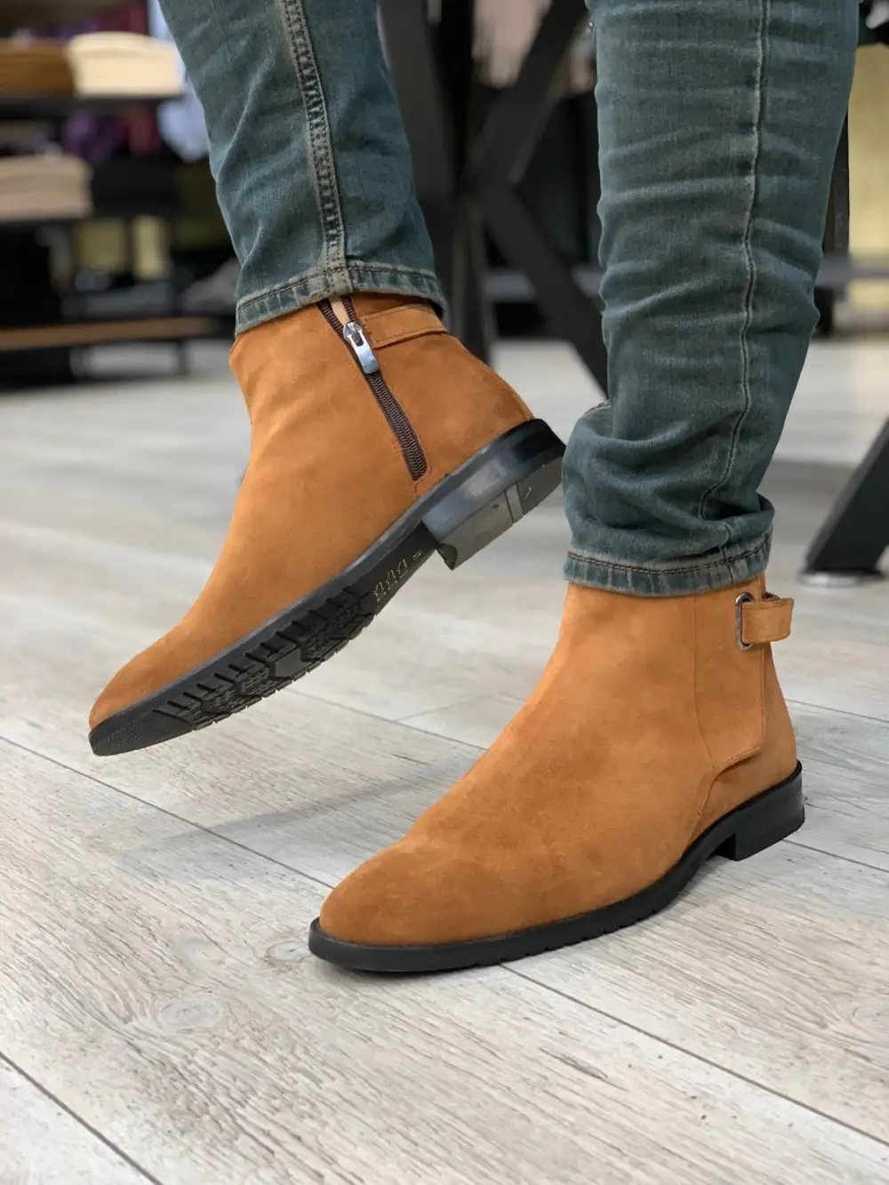 Casual Leather Chelsea Boots