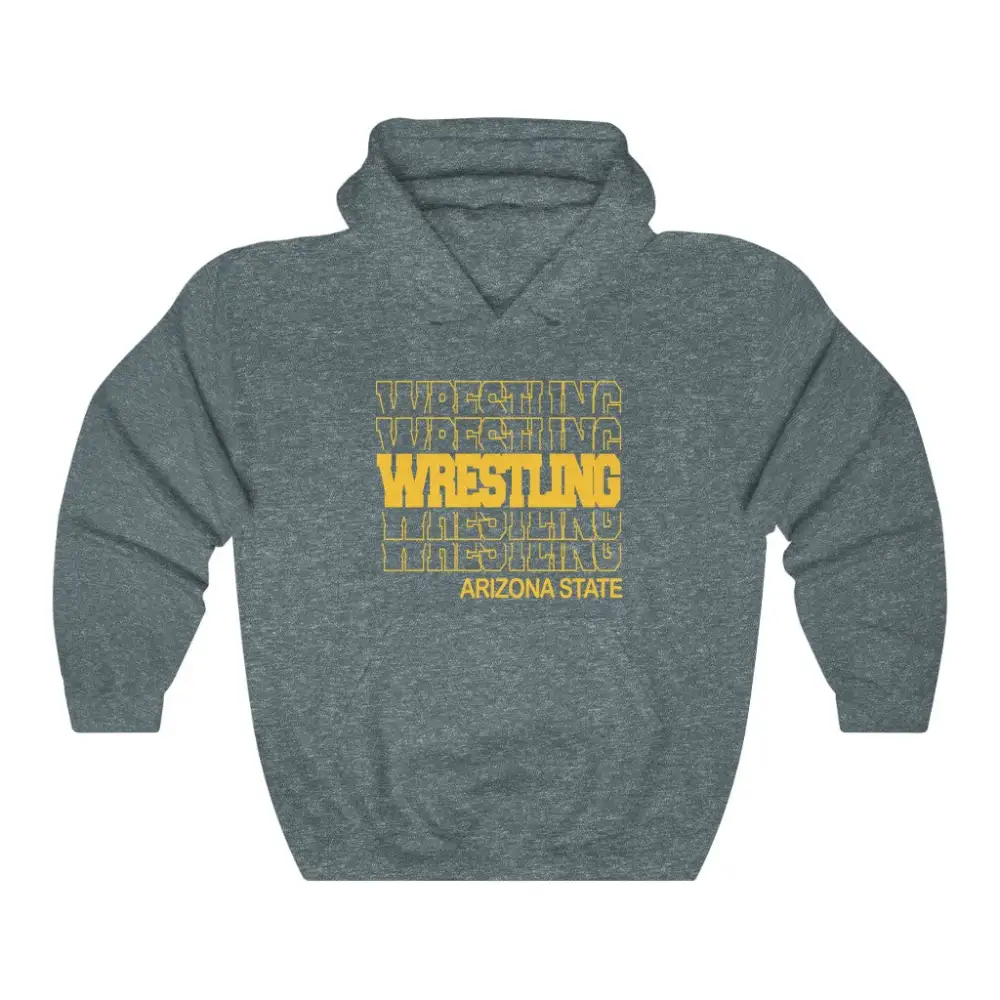 Everyday Modern Stacked Wrestling Graphic Pullover Hoodie