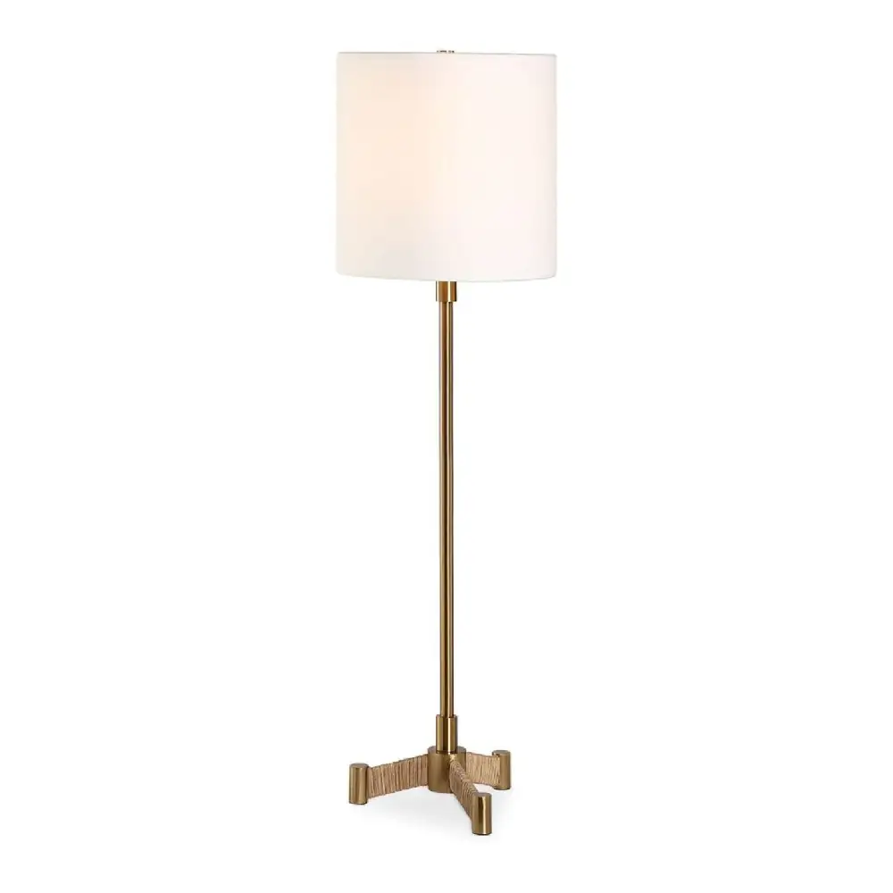 Metal Base Buffet Lamp