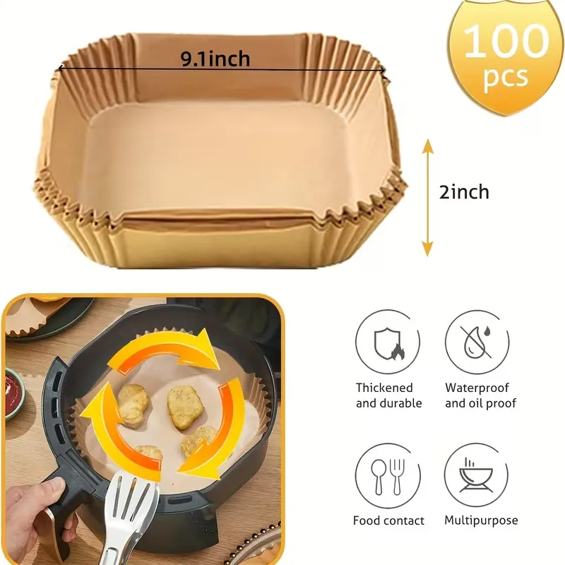 Disposable Air Fryer Baking Liners