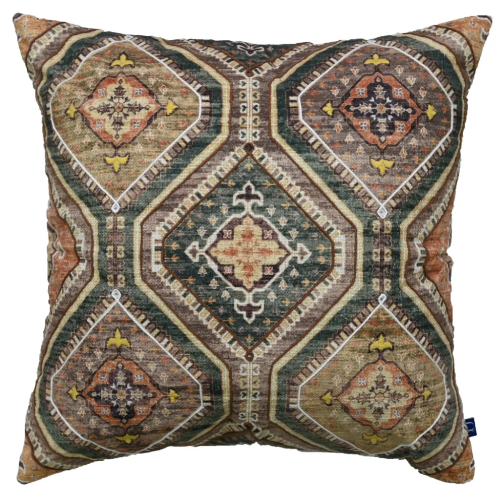 Paisley Medallion Square Decorative Cushion Cover
