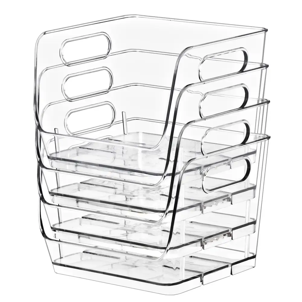 Open Front Storage Bins Square