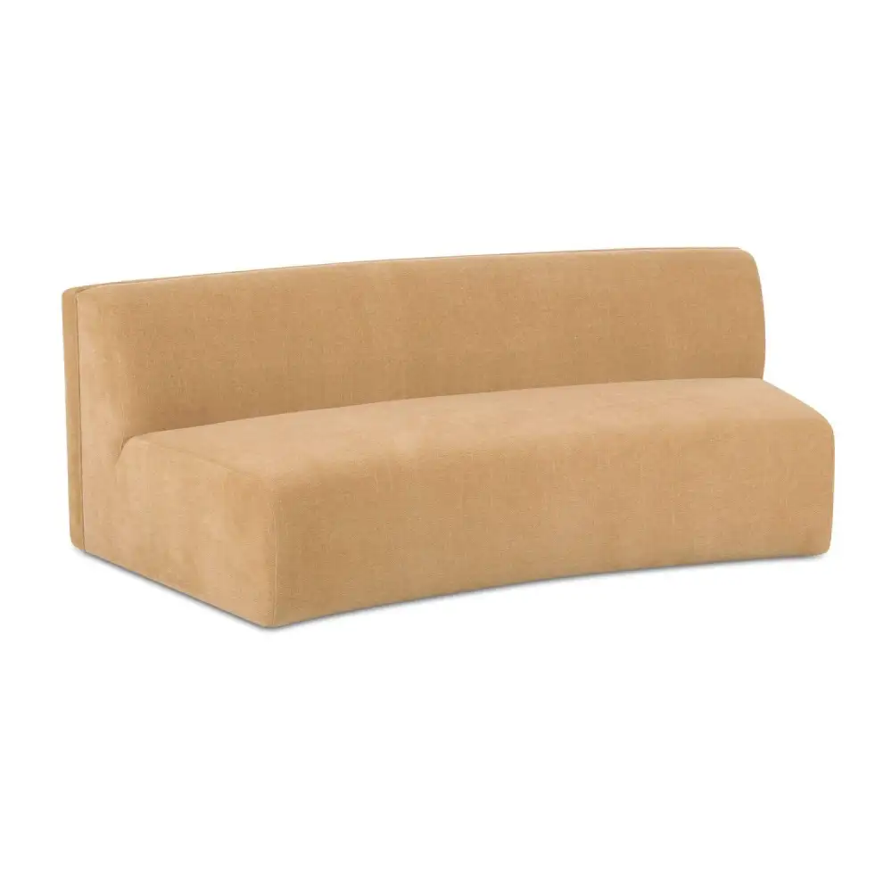 Modern Modular Concave Sofa