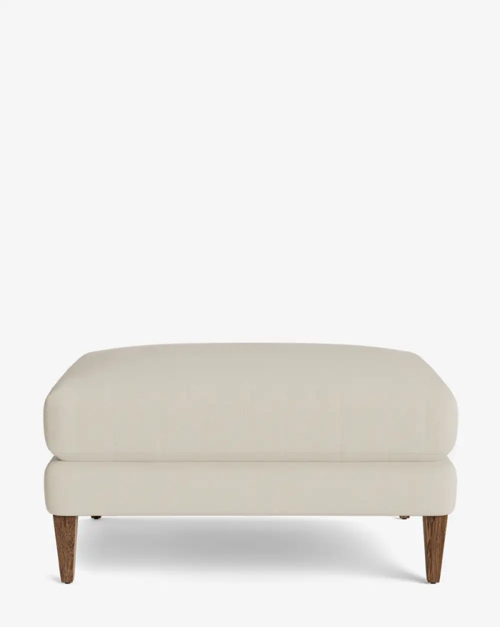 Modern Oak Ottoman