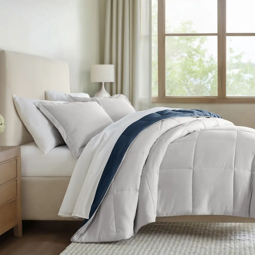 Reversible Down Alternative Comforter Set